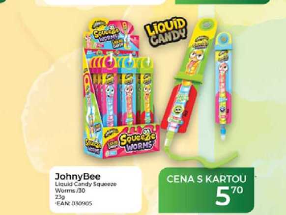 JohnyBee Liquid Candy Squeeze Worms