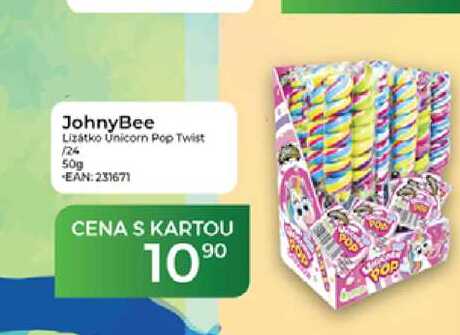 JohnyBee Lizátko Unicorn Pop Twist