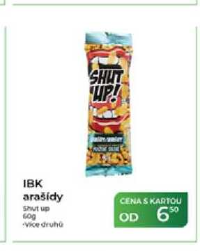 IBK arašídy Shut up 60g