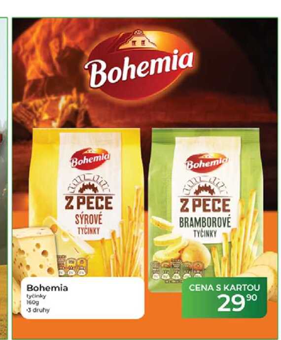 Bohemia tyčinky 160g