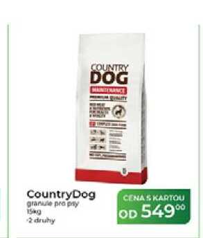 CountryDog granule pro psy 15kg