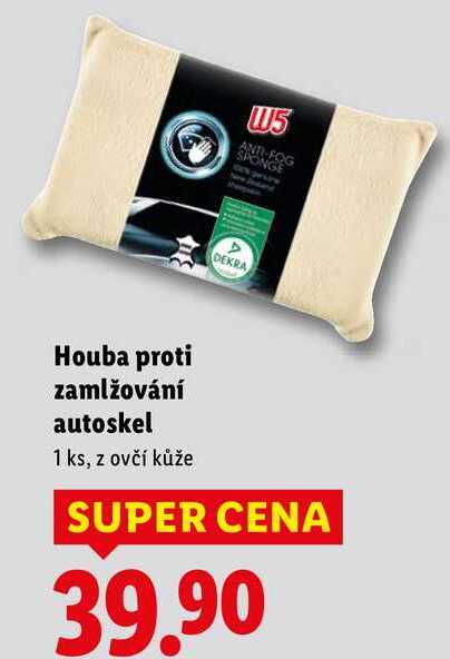 Houba proti zamlžování autoskel