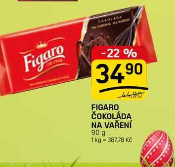 FIGARO ČOKOLÁDA NA VAŘENÍ 90 g