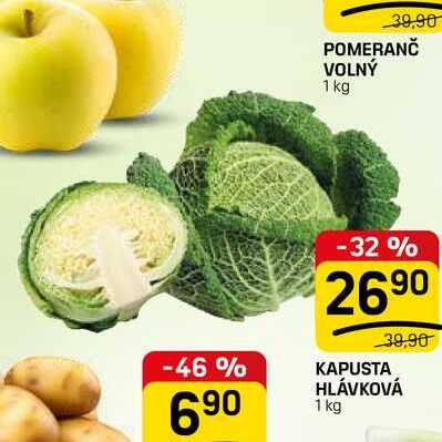 KAPUSTA HLÁVKOVÁ 1 kg 