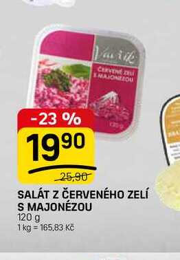 SALÁT Z ČERVENÉHO ZELÍ S MAJONÉZOU 120 g