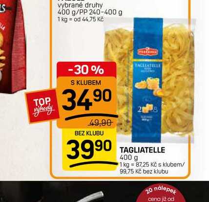 TAGLIATELLE 400 g