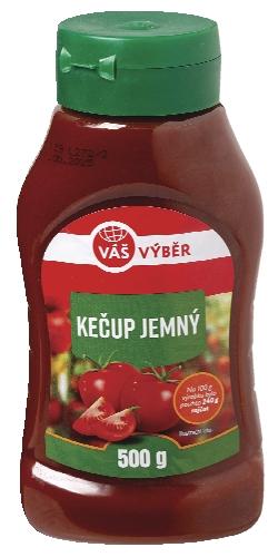 VÁŠ VÝBĚR Kečup, 500 g