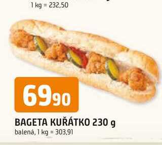 BAGETA KUŘÁTKO 230 g balená