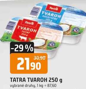 TATRA TVAROH 250 g 