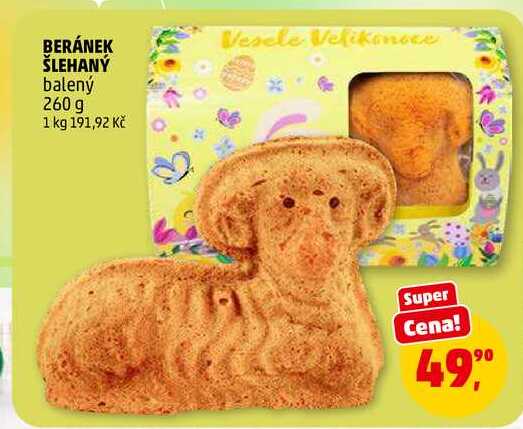 BERÁNEK ŠLEHANÝ, 260 g