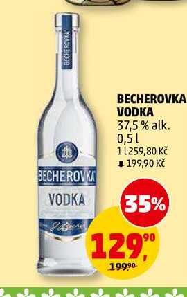 BECHEROVKA VODKA, 0,5 l v akci