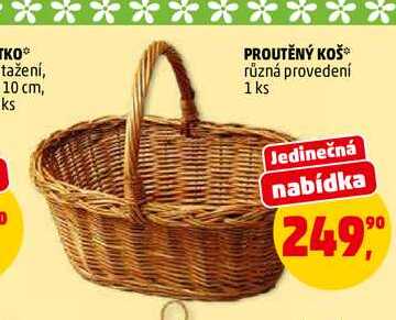 PROUTĚNÝ KOŠ, 1 ks