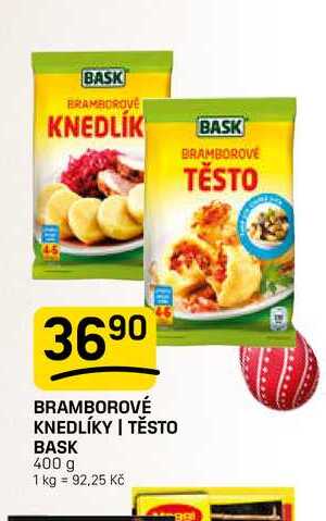BRAMBOROVÉ KNEDLÍKY | TĚSTO BASK 400 g 