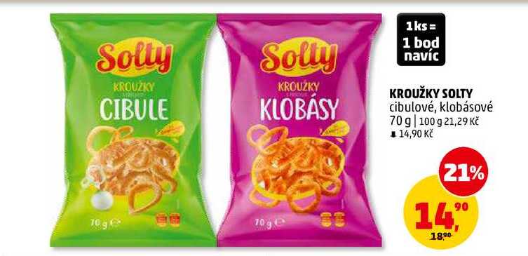 KROUŽKY SOLTY, 70 g