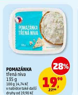 POMAZÁNKA třená niva, 135 g 