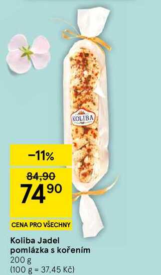 Koliba Jadel pomlázka s kořením, 200 g 