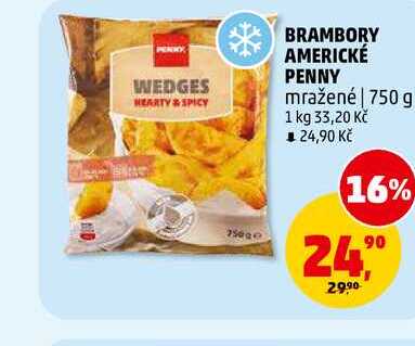 BRAMBORY AMERICKÉ PENNY, 750 g