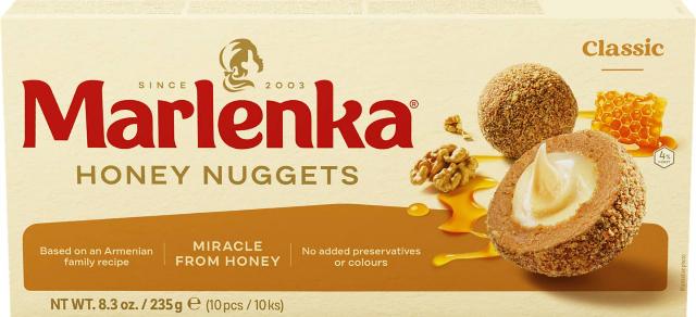 Marlenka Medové kuličky Medové kuličky kakaové