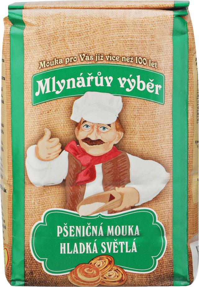 Mlynářův výběr pšeničná mouka hladká