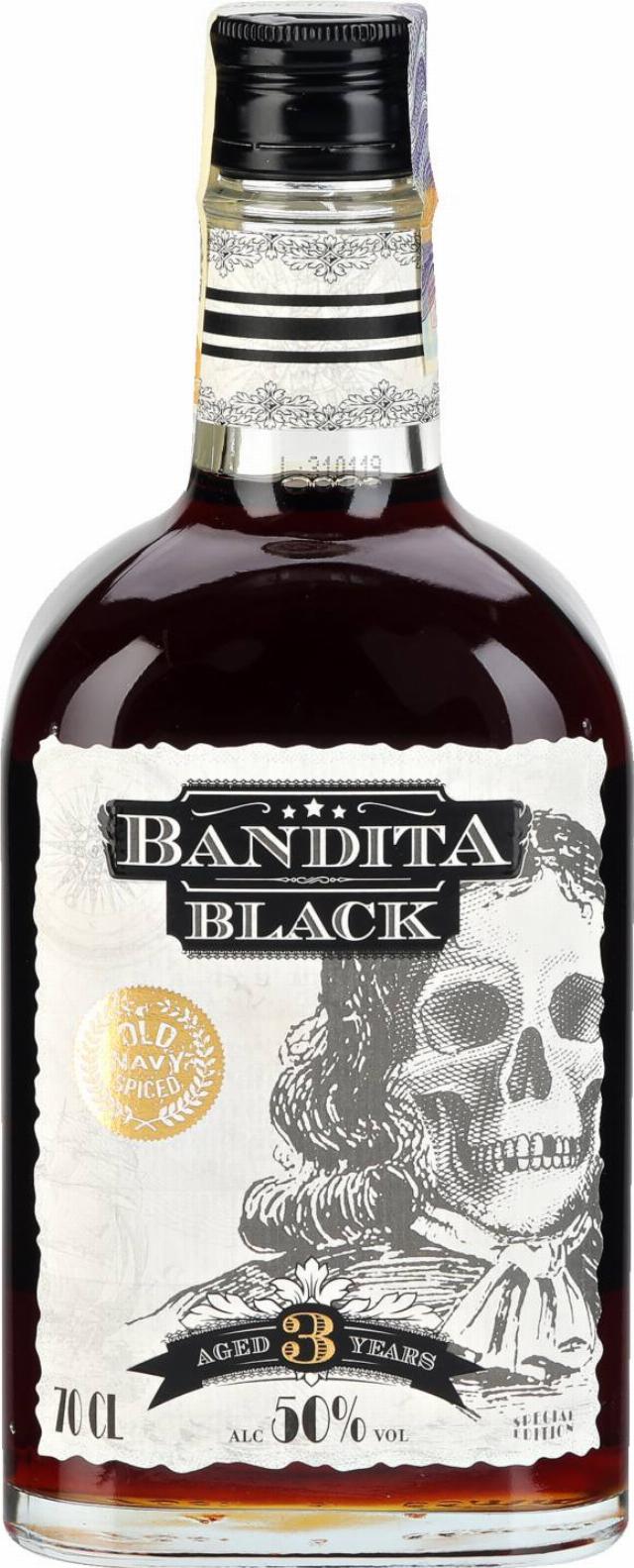 Bandita Black Rum 50%