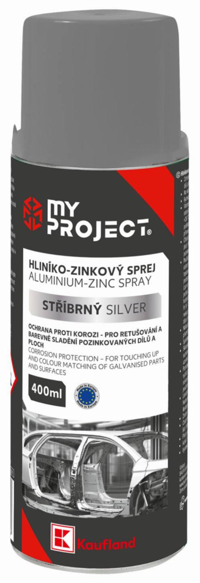 MY PROJECT Hliníkovo-zinkový sprej objem: 400 ml