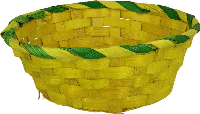 Barevný košík kulatý