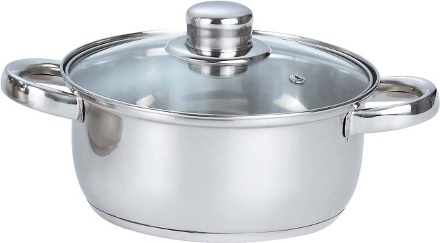 Hrnec s poklicí nerezový objem: 2,4 l