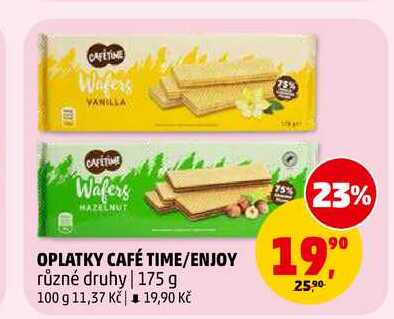 OPLATKY CAFÉ TIME, 175 g 