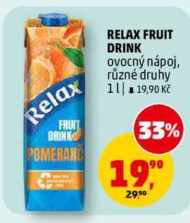 RELAX FRUIT DRINK, 1 l