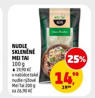 NUDLE SKLENĚNÉ ΜΕΙ ΤΑΙ, 100 g 