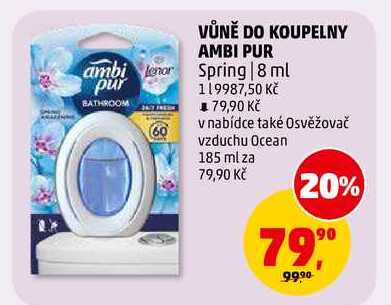 VŮNĚ DO KOUPELNY AMBI PUR, 8 ml