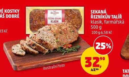 SEKANÁ ŘEZNÍKŮV TALÍŘ, 500 g 