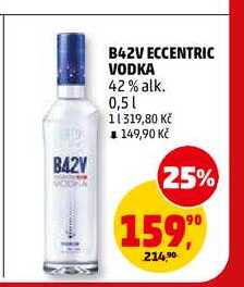 B42V ECCENTRIC VODKA, 0,5 l