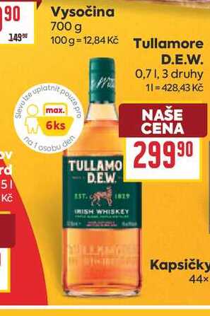 Tullamore D.E.W. 0,7l