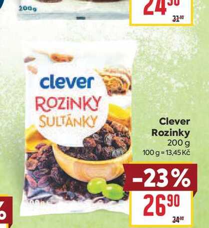 Clever Rozinky 200 g