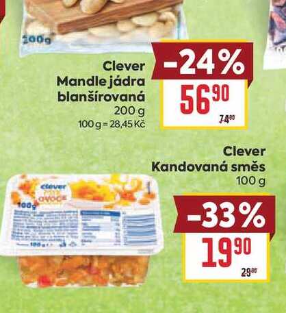 Clever Kandovaná směs 100 g
