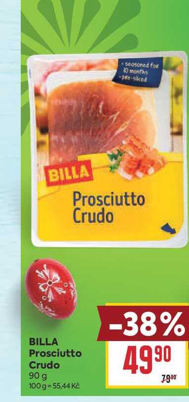 BILLA Prosciutto Crudo 90 g