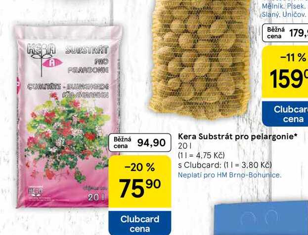 Kera Substrát pro pelargonie, 20 l