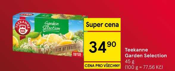 Teekanne Garden Selection, 45 g 