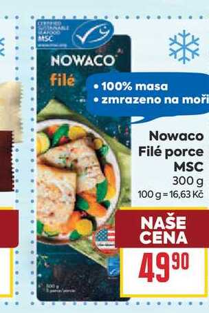 Nowaco Filé porce MSC 300 g 