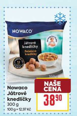 Nowaco Játrové knedlíčky 300 g
