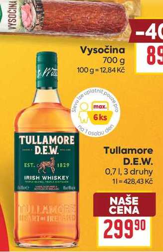 Tullamore D.E.W. 0,7l
