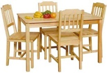 JÍDELNÍ SESTAVA 8849 (stůl + 4 židle)