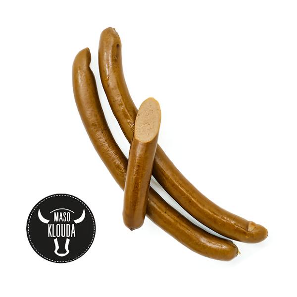 Maso Klouda Hovězí párky bez přidaných dusitanů (98% masa)