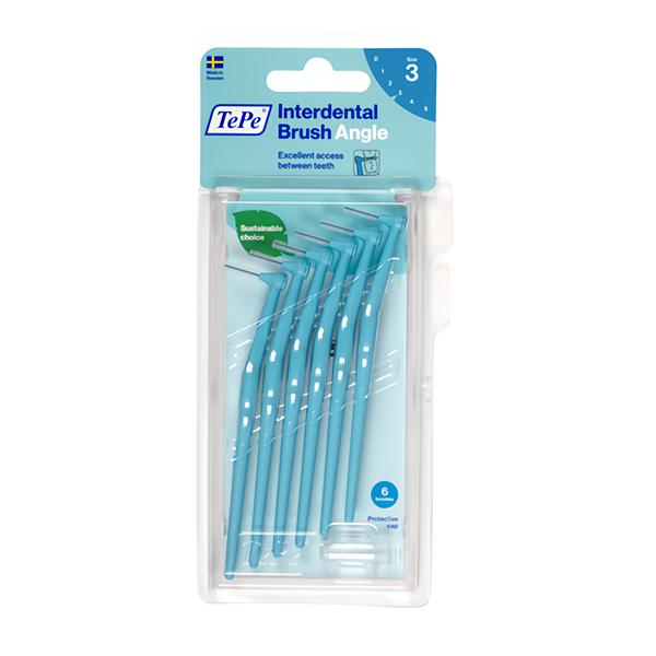 TePe Angle Mezizubní kartáčky 0.6 mm modré