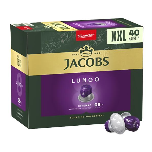 Jacobs Lungo 8  Intenso (kapsle pro Nespresso®* Original kávovary) XXL balení