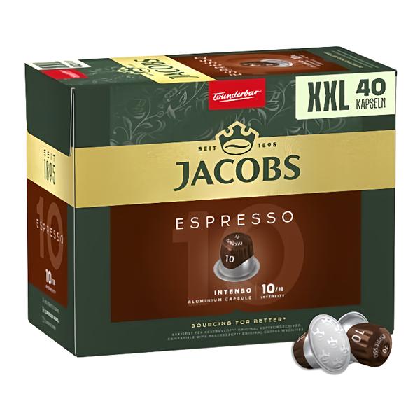 Jacobs Espresso 10 Intenso (kapsle pro Nespresso®*Original kávovary) XXL balení