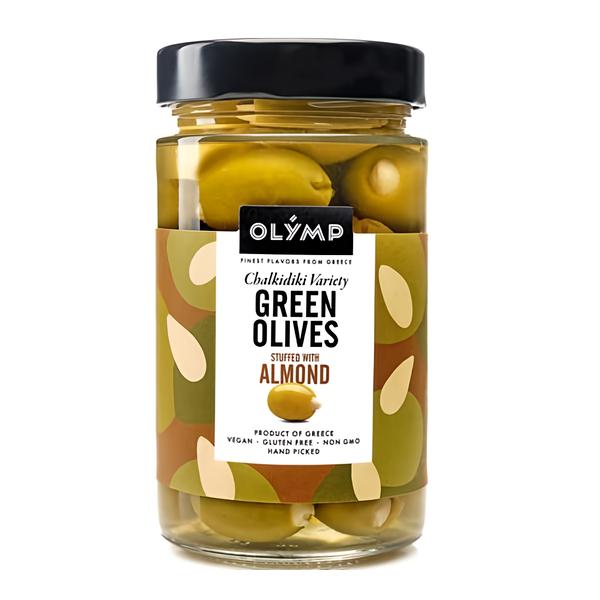 Olymp Zelené olivy s mandlí