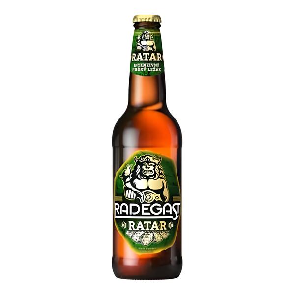 Radegast Ratar Ležák, sklo