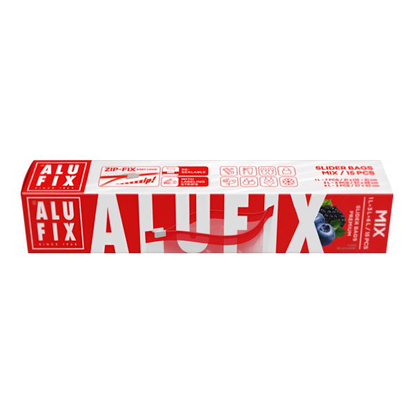 Alufix Sáčky se zipem mix (1 l + 3 l + 6 l)